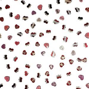 Lot 120+ Locket Charms Heart-Shaped Love Family Mom Dad Son Daughter Nana